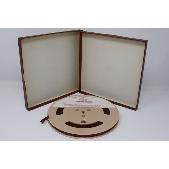 Cavalleria Rvsticana Zubin Mehta LA Die Fledermaus 4 Track Reel to Reel Tapes - Picture 2 of 12